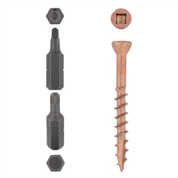 Decking Screw - Smooth Shank